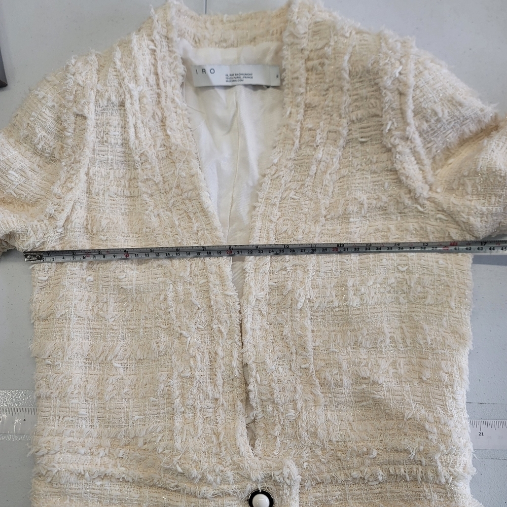 IRO Cadan Cropped Tweed Jacket - Picture 16 of 16